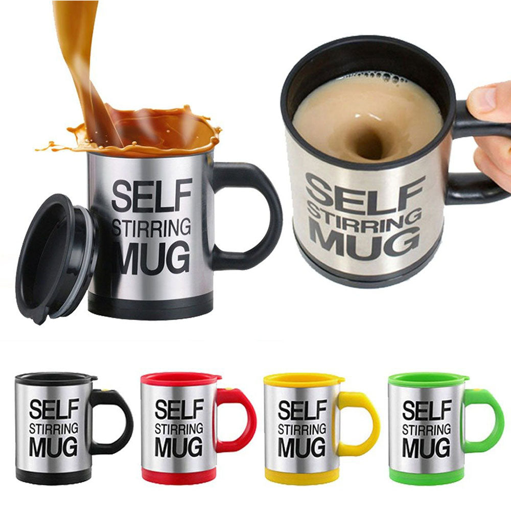 Self Stirring Mug Stainless Steel Coffee Mug